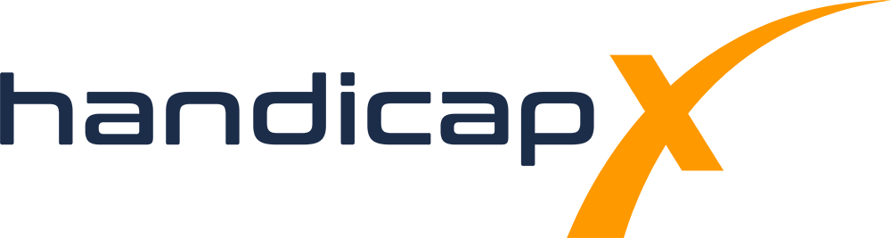 Das Logo von HandicapX.